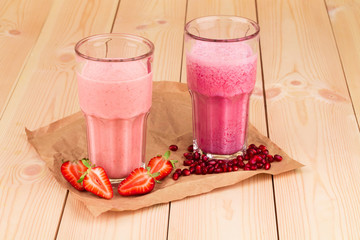 strawberry milkshake