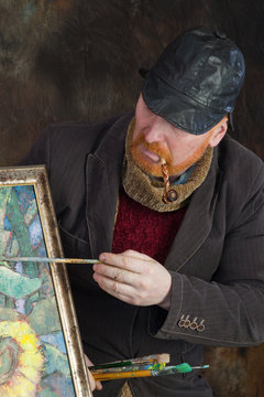 Vincent van Gogh portrait of dedication