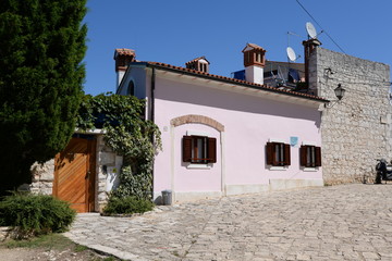 Fototapeta na wymiar Haus in Rovinj, Istrien