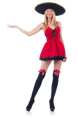 Fashion concept with clothing and woman