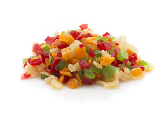 Fruits candied.
