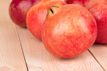 Fototapeta na wymiar Delicious pomegranates