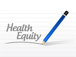 health equity message illustration design