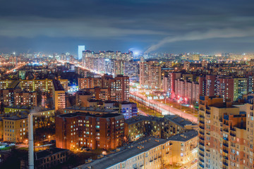 Naklejka premium Ленинский проспект, Санкт-Петербург