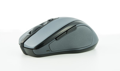 computer wireless mouse isolated