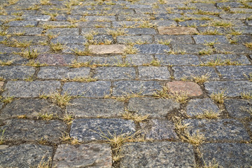 road with granite