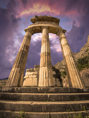 Fototapeta premium The Tholos, Delphi, Greece