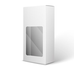 White Product Package Box