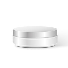 Blank Cosmetic Container for Cream, Powder or Gel