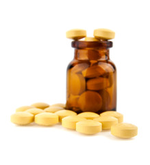 pills in a jar