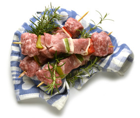 Meat skewers Pinchos de carne Spiedini di Expo Milan 2015