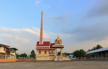 crematory at Wat Sukhan Tharam, Bang Pa In, Ayutthaya