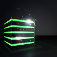 Obraz premium cube