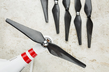 carbon fiber drone propellers © MarekPhotoDesign.com