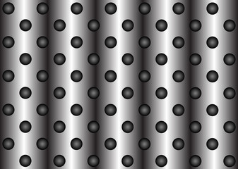 Metal perforated texture background