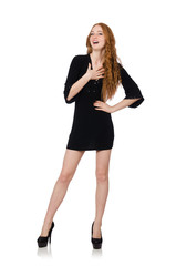 Fototapeta premium Woman in fashion clothing concept