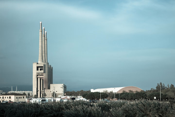 Old power station in Barcelona