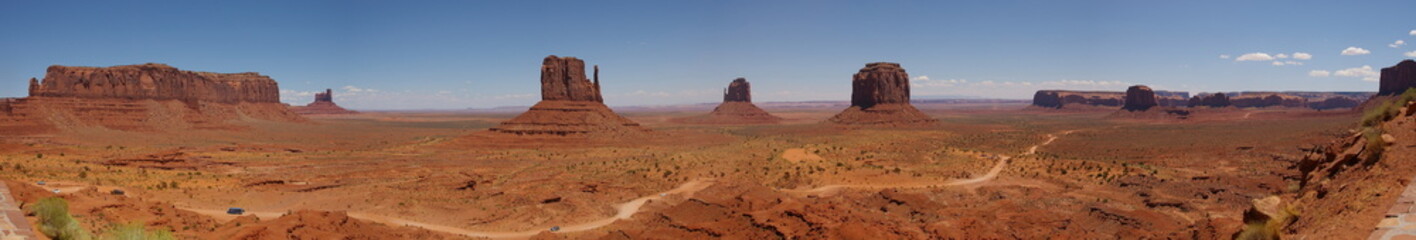 Monument Valley Panorama (Utah,Arizona; USA)
