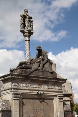 Fototapeta na wymiar Monument aux Morts de Pouldreuzic, Pays Bigouden.