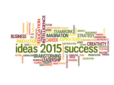 success 2015 word cloud