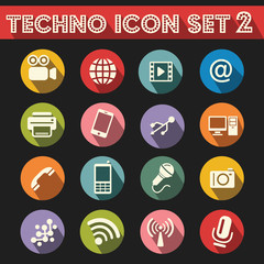 Technology Icon Vector Set