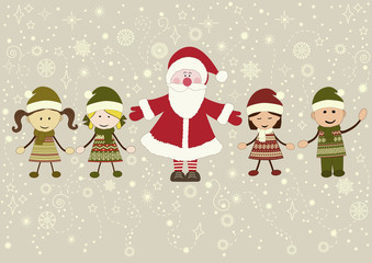 Christmas greeting card