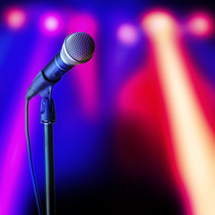 Obraz premium Microphone