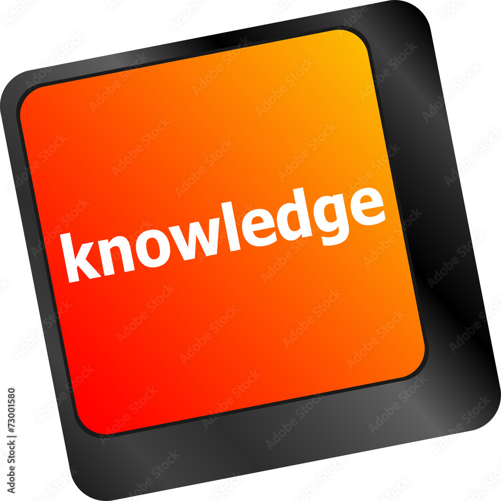 Poster keyboard with key knowledge. computer input of symbols