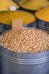 Grains on the market