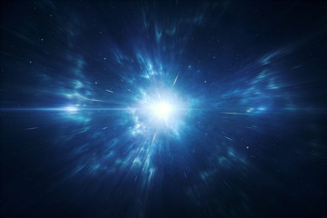 Deep space travel supernova © pixel