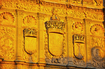 Fachada de la Universidad de Salamanca, plateresco