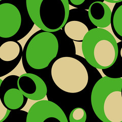 Pattern of olives