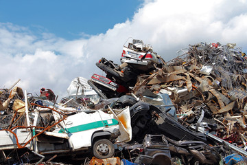 usine de recyclage