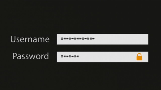 strong computer password