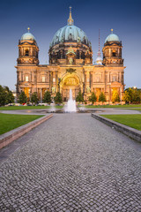 Fototapeta na wymiar Berlin Cathedral in Berlin, Germany