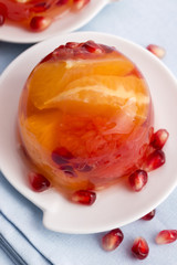 jelly sweets with citrus fruits