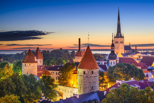 Tallinn, Estonia Old City