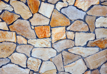 abstract background with stone wall