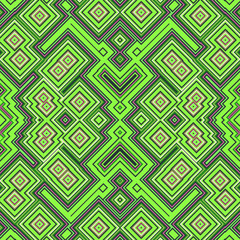 Wallpaper cubic floral seamless generated texture