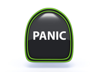 panic pick icon on white background