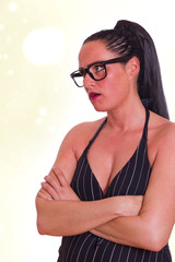 genervte Frau