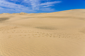 Maspalomas Duna - Desert in Canary island Gran Canaria