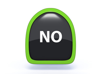 no pick icon on white background
