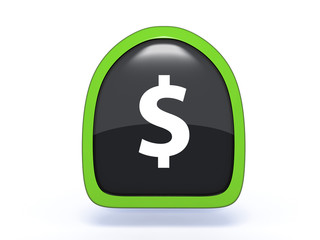 money pick icon on white background