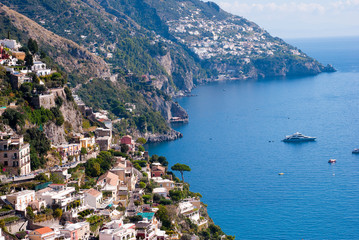 Naklejka premium Positano, Amalfi Coast Italy
