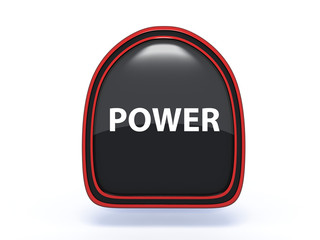 power pick icon on white background