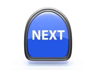next pick icon on white background