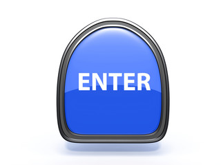 enter pick icon on white background