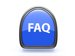 faq pick icon on white background