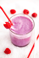 Fresh healthy  berry smoothie